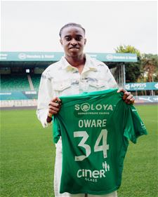 Oware verlengt contract bij Lommel SK - Lommel