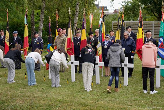 Herdenking aan treurgracht en geheim kerkhof