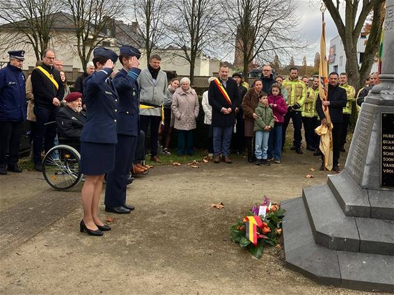 Herdenking van Wapenstilstand in Peer - Peer