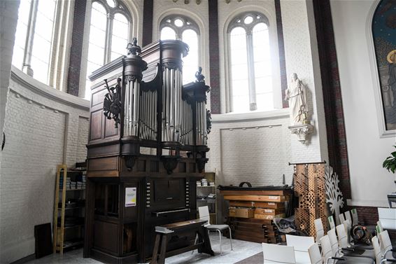 Herstelling beschermd orgel kerk Paal - Beringen
