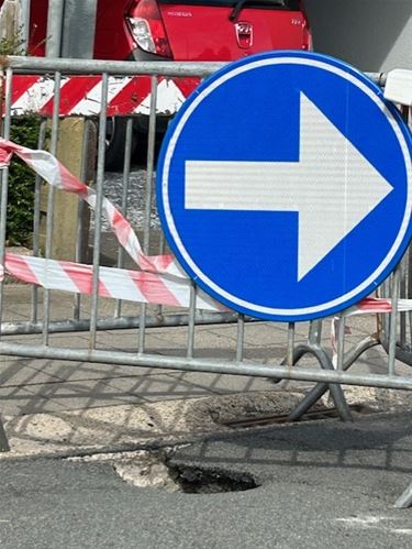 Het gat in de Haagdoornstraat - Pelt