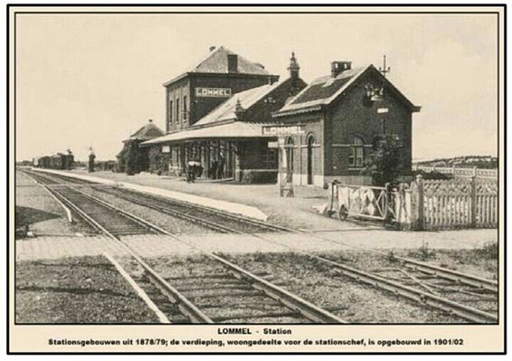 Het Lommelse station van weleer - Lommel