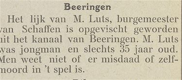 Het nieuws uit Beringen in oktober 1916 - Beringen