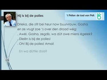 Hij is bij de polies