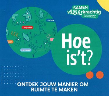 Hoe is't? Boost je veerkracht van 1 tot 10 oktober - Pelt