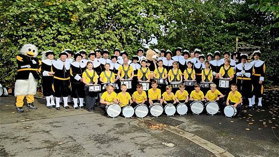 Hoge scores voor de drumband Sint-Sebastiaan