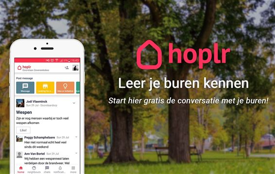 Hoplr: Leer uw buren kennen - Tongeren