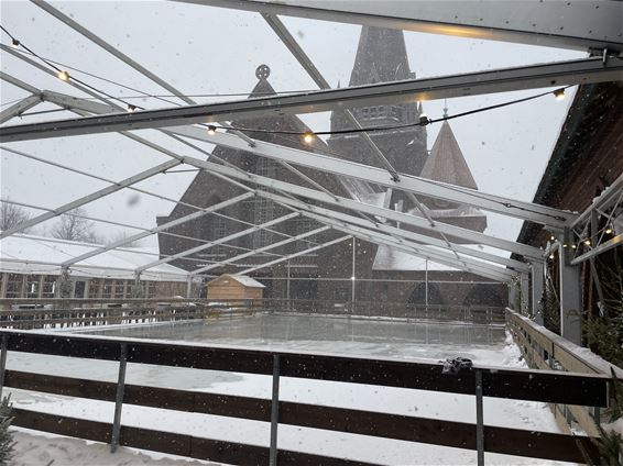 Beringen - IJspiste was groot succes