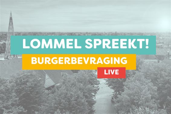 Interactieve sessies Lommel Spreekt Live! - Lommel