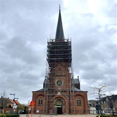 Inzegening gerestaureerde toren Paalse kerk - Beringen