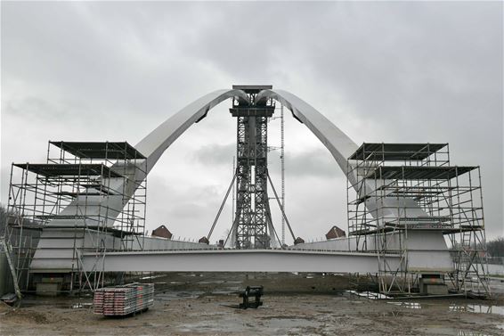 Jaagpad wordt afgesloten voor werken brug - Beringen