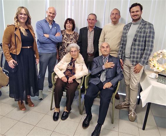 Jaak en Fin vieren 75 jaar huwelijksgeluk - Pelt