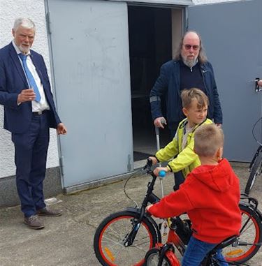 Jaarlijkse fietsenwijding in ’t Lokaalke - Beringen