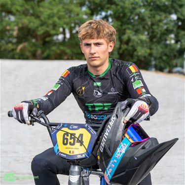 Lommel - Jayden De Locht is Belgisch kampioen BMX