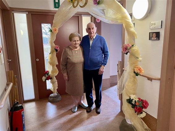 Jeanne en Frans: 65 jaar getrouwd! - Beringen
