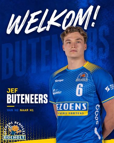 Jef Buteneers sluit aan bij Heren 1