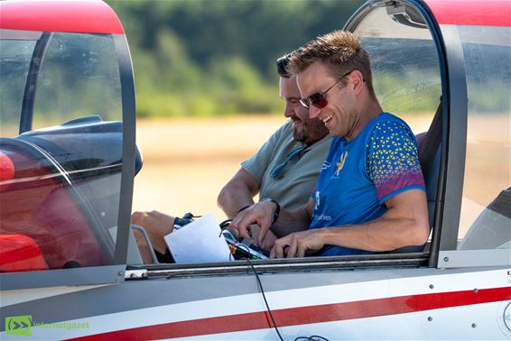 Pelt - Jens Veraa ging dit keer zelf de lucht in