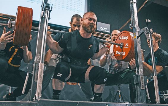 Jonathan Celis schittert op EK powerliften - Lommel