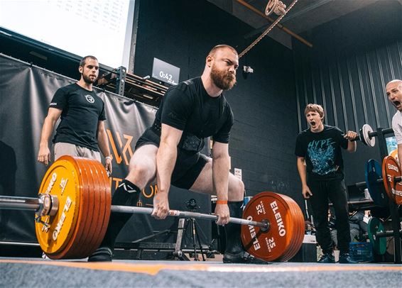 Jonathan Celis weer Belgisch kampioen powerlifting
