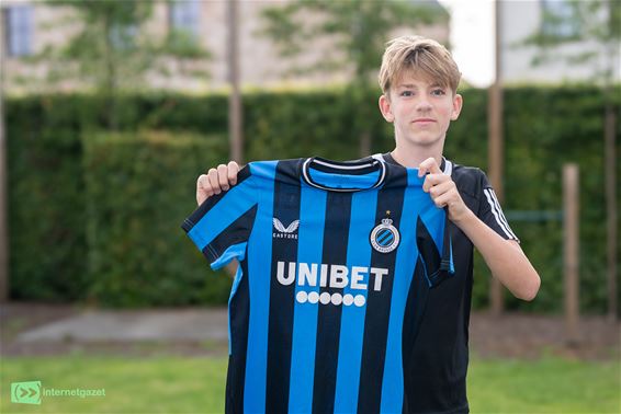 Jules-Jan Winters (14) uit Pelt naar Club Brugge - Pelt