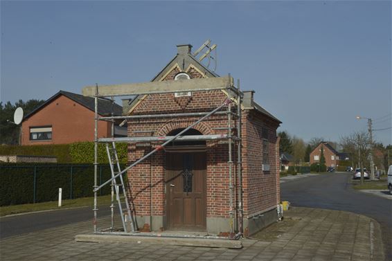 Kapel Trompetstraat Koersel in restauratie - Beringen