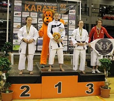 Karate: 6 Vlaamse titels voor KCAR