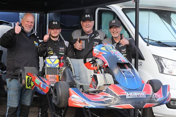 Kartpiloot Elias Hoeks maakt indruk - Lommel