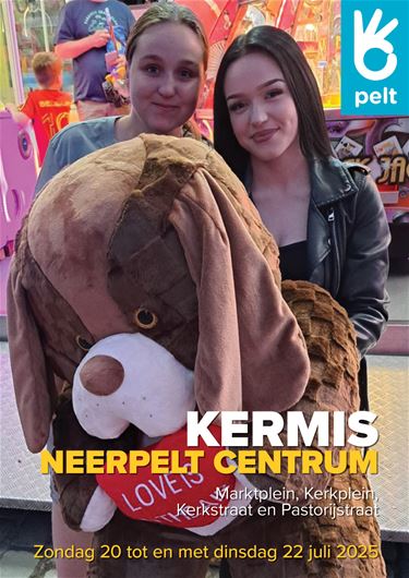 Kermis en jaarmarkt kleuren Neerpelt-Centrum - Pelt