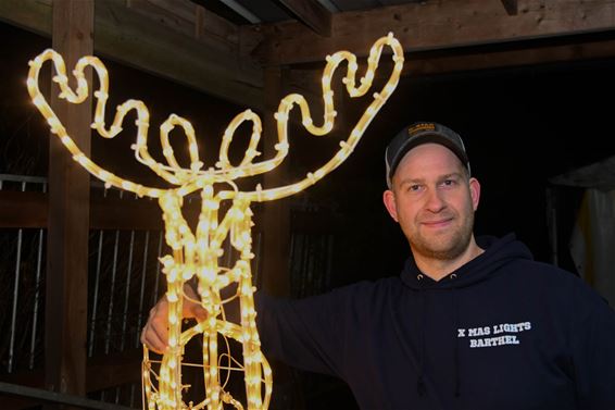 Kerst in Amerikaanse stijl, bij Barthel Theunis - Lommel