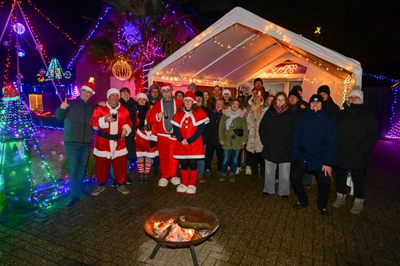 Kerstborrel in de Broekwijerweg - Beringen