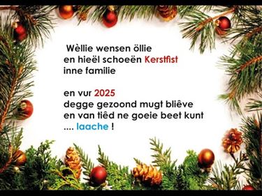 Kerstwensen met Louis Neefs