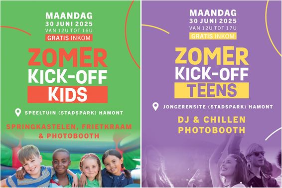 Hamont-Achel - Kids, teens en de Zomer Kick-Off