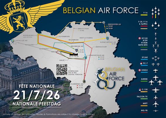 Kleine-Brogel kijkt uit naar luchtparade