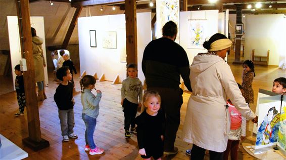 Kleuters ontdekken kunst bij Constghesellen - Hamont-Achel