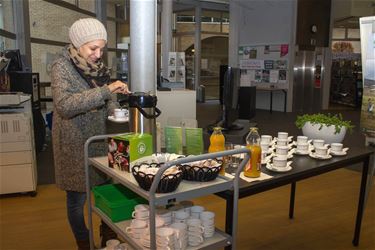 Koffiestop in Beringse bibliotheek - Beringen