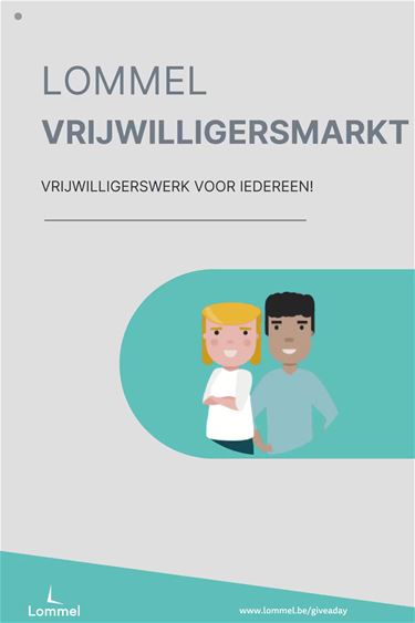 Kom naar de vrijwilligersmarkt in de Soeverein - Lommel