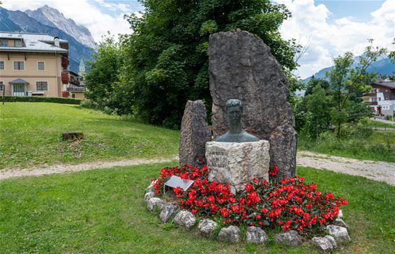 Koning Albert in Cortina d'Ampezzo - Pelt