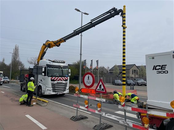 Beringen - Koolmijnlaan deels afgesloten door werken