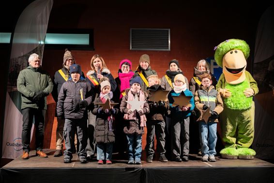Oudsbergen - Koude maar sfeervolle nieuwjaarsreceptie