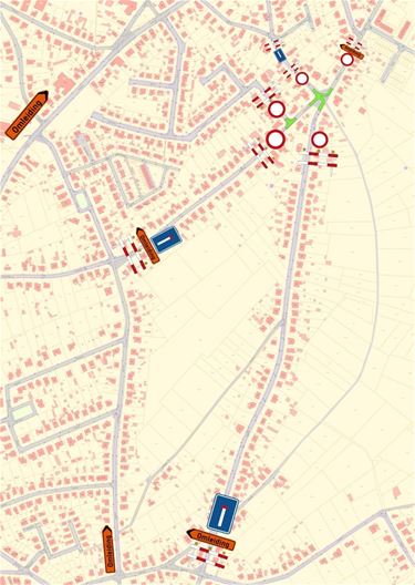 Kruispunten aan de molen donderdag afgesloten - Pelt