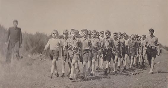 KSA op kamp in 1948 - Lommel