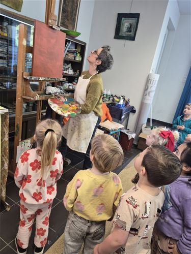 Kunst kijken, kunst maken voor kleuters - Hamont-Achel