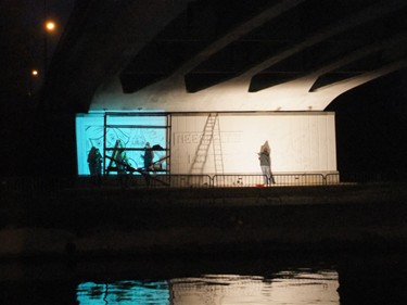 Kunst 'Under the Bridge' - Pelt