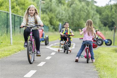 Leer je kind fietsen in het verkeerspark - Beringen