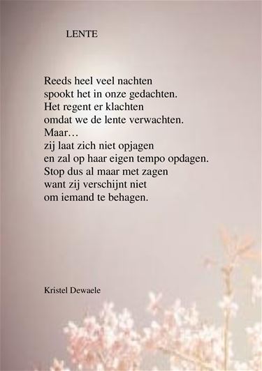 Lente door Kristel - Beringen