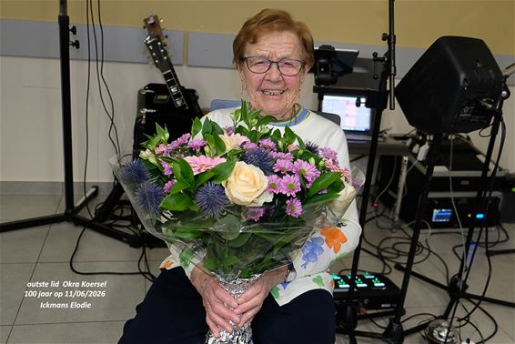 Lentefeest Okra Koersel met 100-jarige Lieke - Beringen
