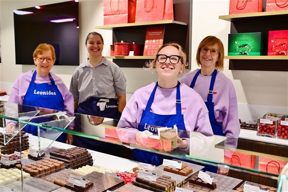 Beringen - Leonidas Beringen op nieuwe locatie