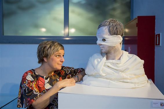 Leraren kunstacademie stellen tentoon - Overpelt