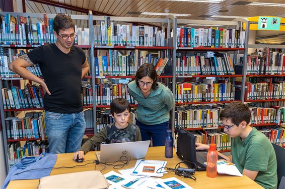 Leren programmeren in de bib - Lommel