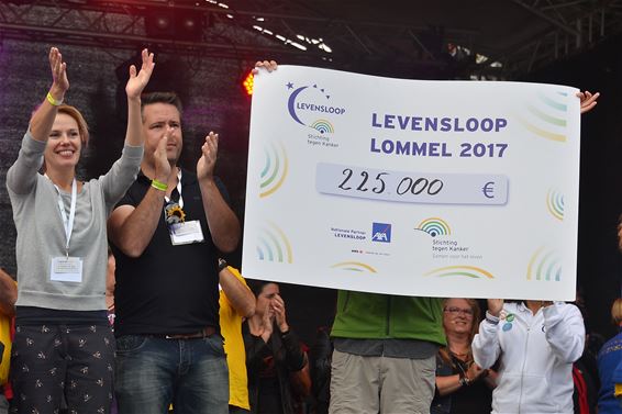 Levensloop brengt 225.000 euro op! - Lommel